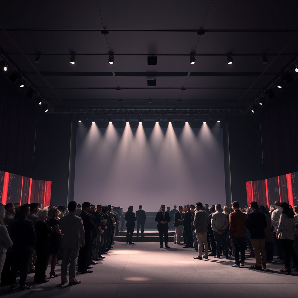 corporate event mood art