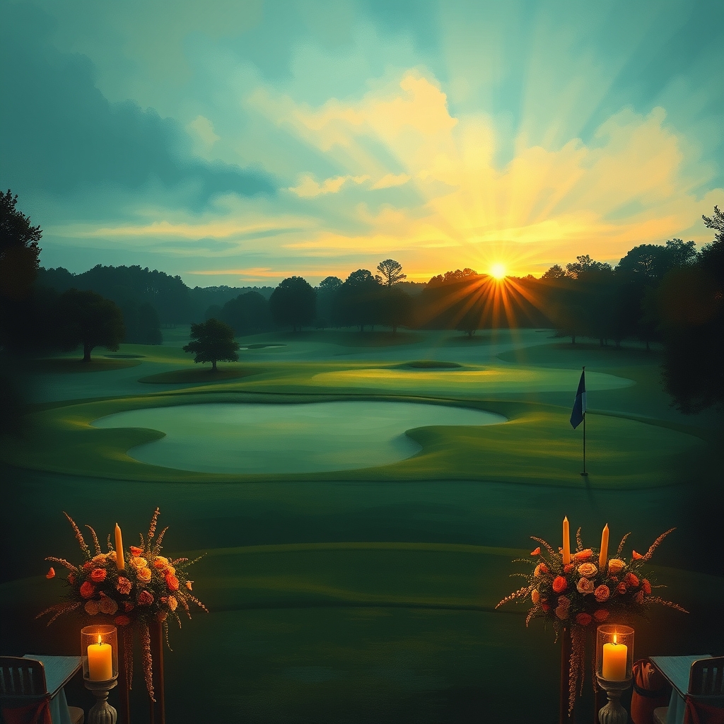 The Marshes Golf Club wedding atmosphere