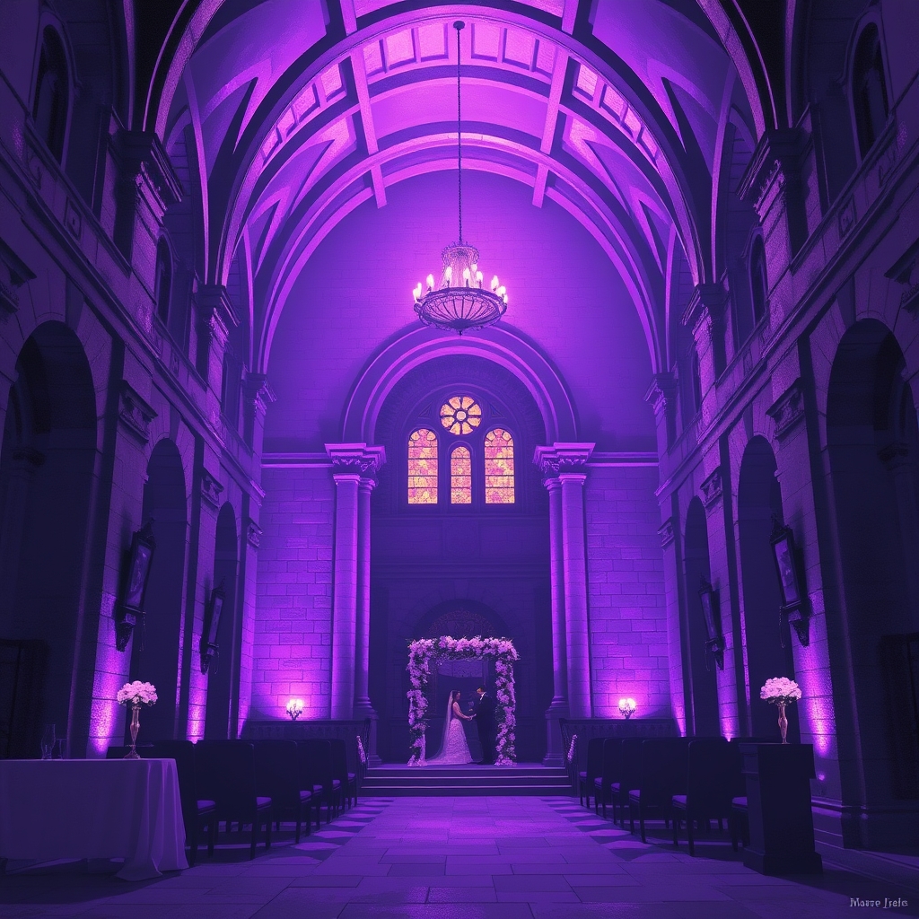 Wedding DJ setup at the Canadian Museum of Nature, Ottawa