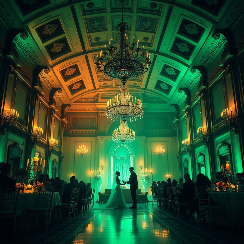 Wedding reception atmosphere at Sala San Marco Event Centre, Ottawa